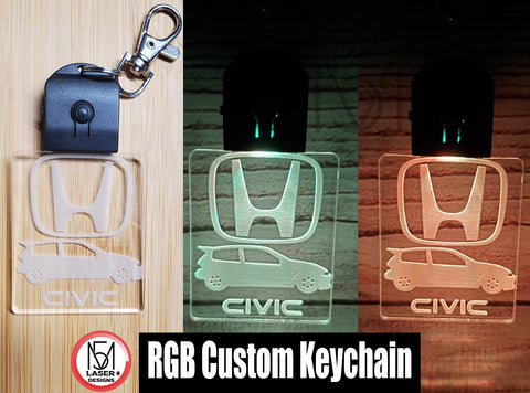 RGB Customizable Keychain